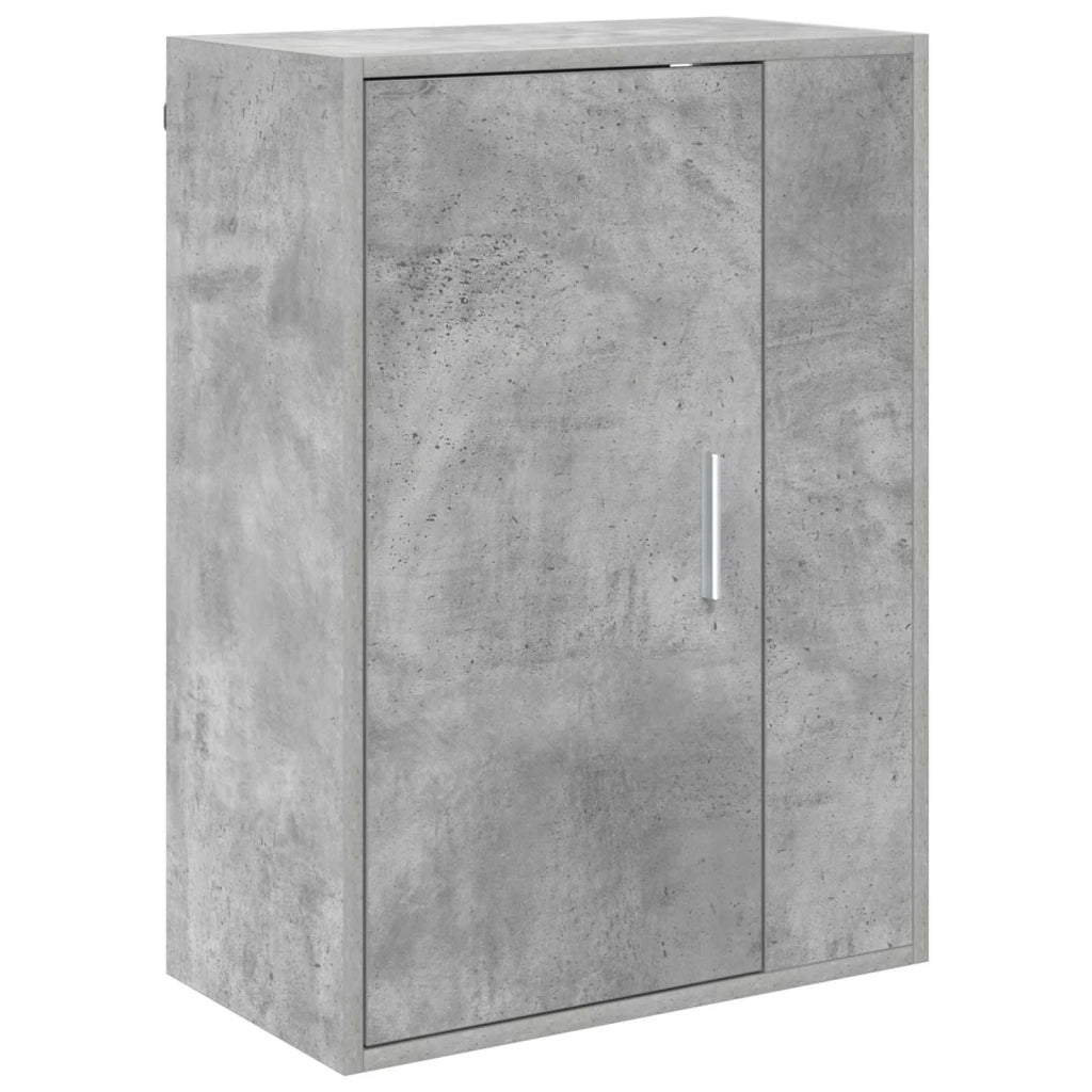 Set mobile TV 4 pz | Armadietto TV | Mobile Porta TV Grigio cemento Legno multistrato