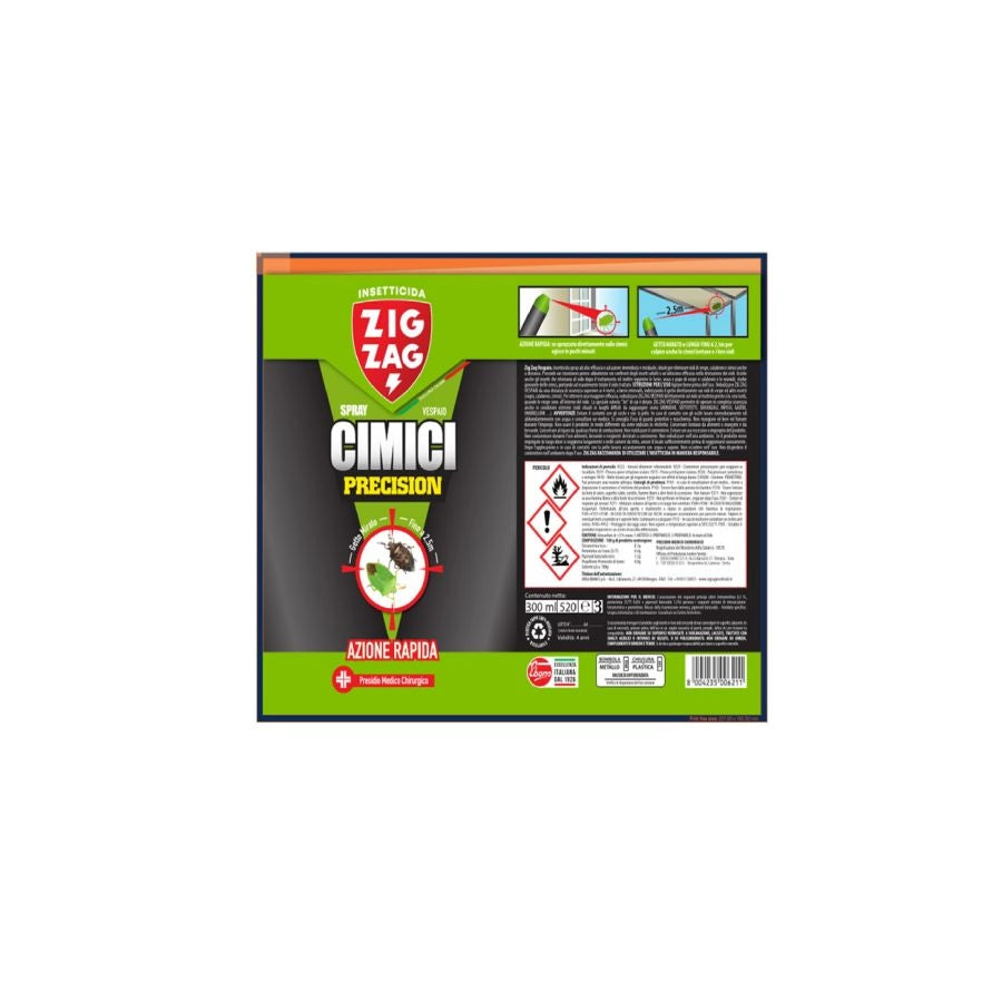 SPRAY INSETTICIDA CIMICI PRECISION PER INTERNI ED ESTERNI 300ML AZIONE RAPIDA