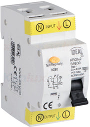 Interruttore differenziale 2P 6kA TH35 KRO6 Kanlux