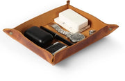 Organizzatore di Portafoglio in Pelle Reale - Borsa di Pelle con Compartimenti - Portafoglio e Accessori - per Portafogli, Orecchini, Chiavi, Monete, Telefoni Cellulari e Materiali da Ufficio