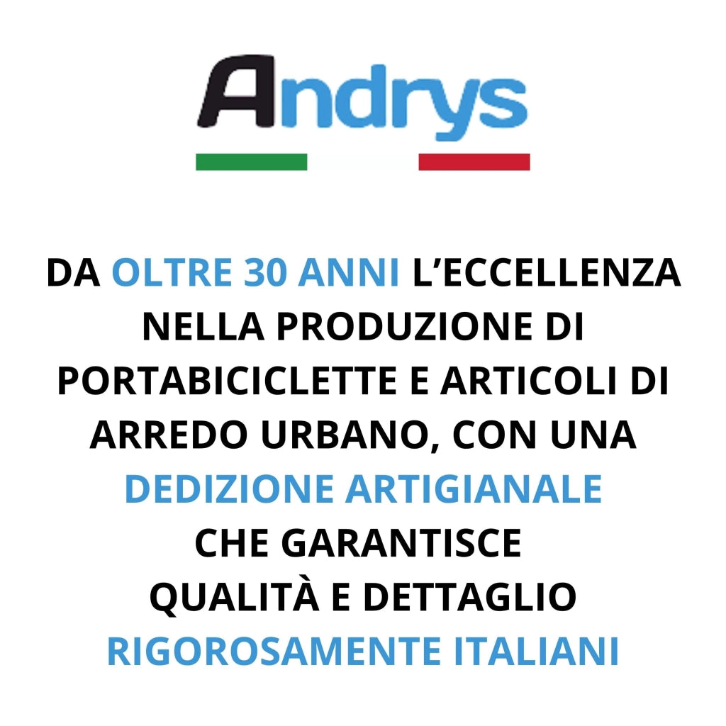 Andrys Cestino Rifiuti Esterno con Piastra Base Acciaio Nero H100