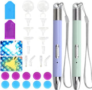 Set di 2 Pennelli per Diamond Painting con Luce e Ricarica USB