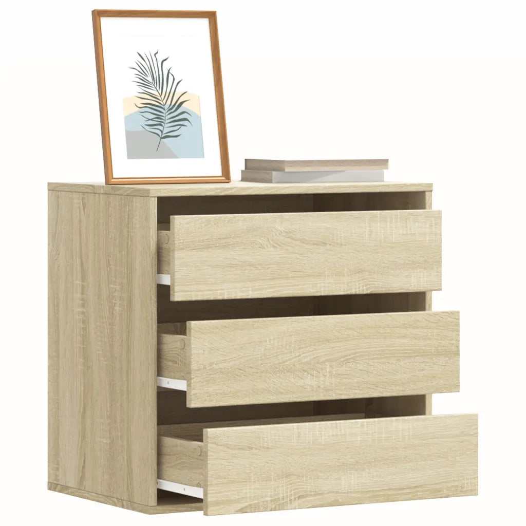 Cassettiera Angolare Rovere Sonoma 60x41x58cm Legno Multistrato CFW7491774