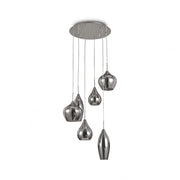 Lampada A Sospensione Soft Sp6 Fume' Ideal-Lux