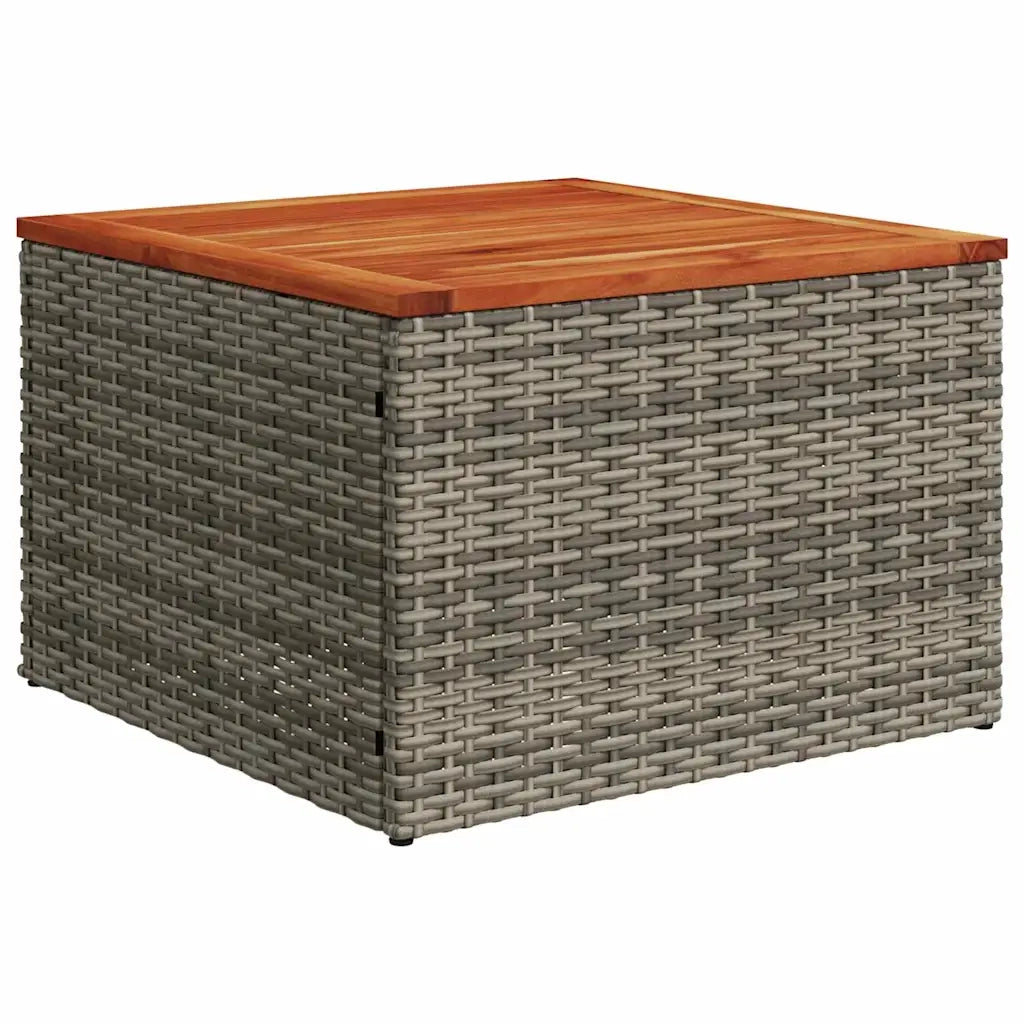 Set Divano da Giardino con cuscino 7 pcs Grigio polyrattan 3347654