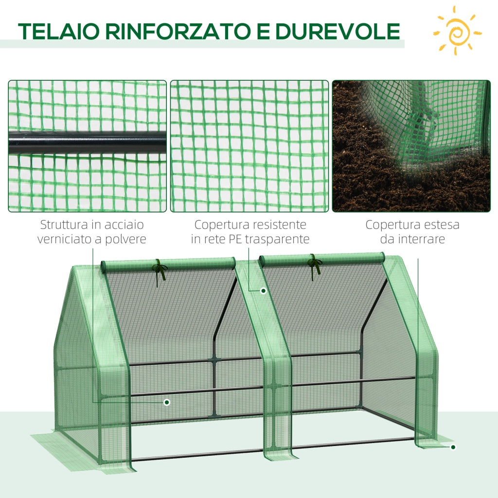 Serra da Giardino ¨C Minimal ¨C Verde, Acciaio, 180x90x90cm