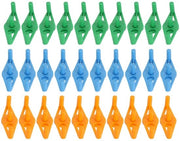 Tecnica di Allenamento per Piante 30 pezzi - Clip per Piante Adattabili - Allenamento con Basso Stress - Sostenibile e Riciclabile - Regolazione della Distanza delle Foglie - Massimizzazione della Penetrabilità della Luce - Clip per Piante