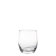 Zafferano Set 6 Tumbler Eventi in vetro soffiato trasparente 33 cl, bicchieri eleganti dal design raffinato per tavola contemporanea e quotidiana
