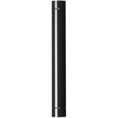 TUBO SMALTATO PER STUFA A LEGNA 'CLASSIC' Ø 120 mm - 100 cm - Col. nero - SAVE