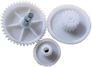 Sostituzione molle in plastica per macchina per carne - Accoppiamento dentale - Bianco - Pezzo di ricambio - Adatto all'uso domestico - Incluso con diversi accessori.