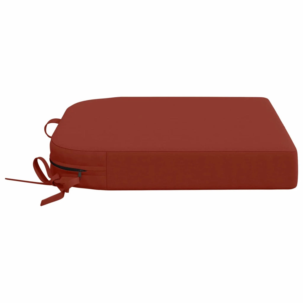 Cuscini per sedile a 4 pezzi SOEST 4 pcs 100% Poliestere Rosso 945182