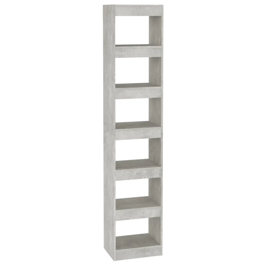 Libreria/Divisorio Grigio Cemento 40x30x198 cm 811641