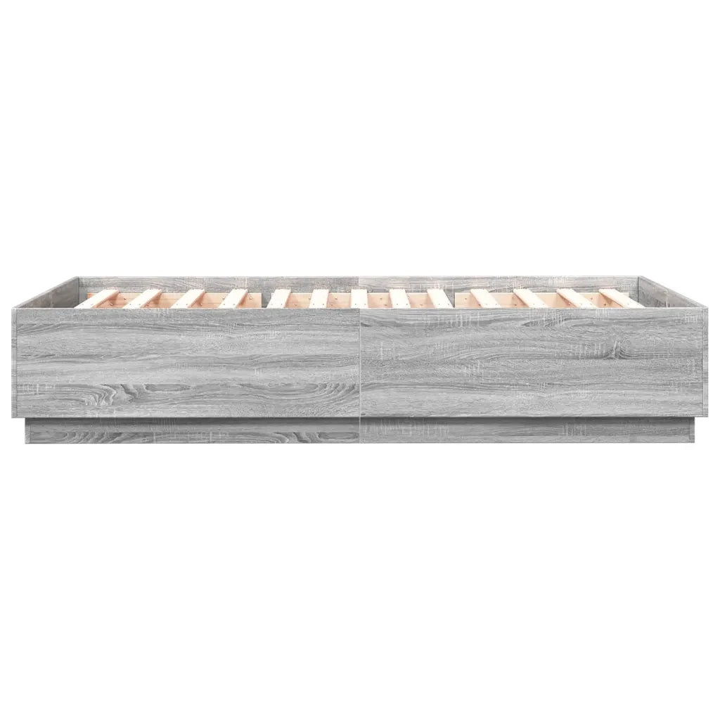 Giroletto Grigio Sonoma 160x200 cm in Legno Multistrato