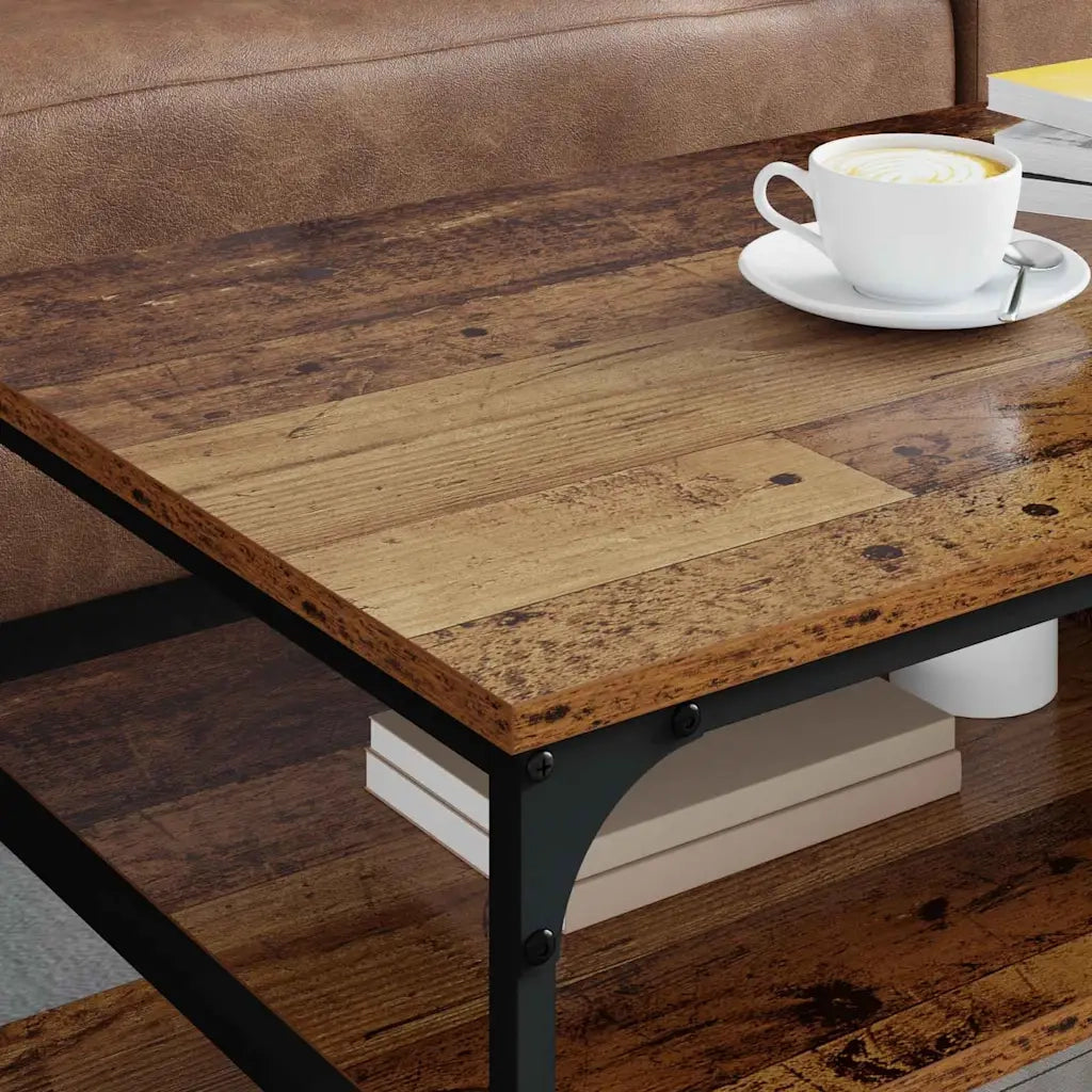 Tavolino da salotto Legno vecchio 100 x 50 x 45 cm 886240