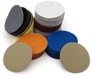 Schiave per sega - Carta abrasiva - Asciutta o Umida - A spazzola e a nastro - Grit 400 - 10 pezzi adatti per schiave da 50 mm pads 2 pollici.