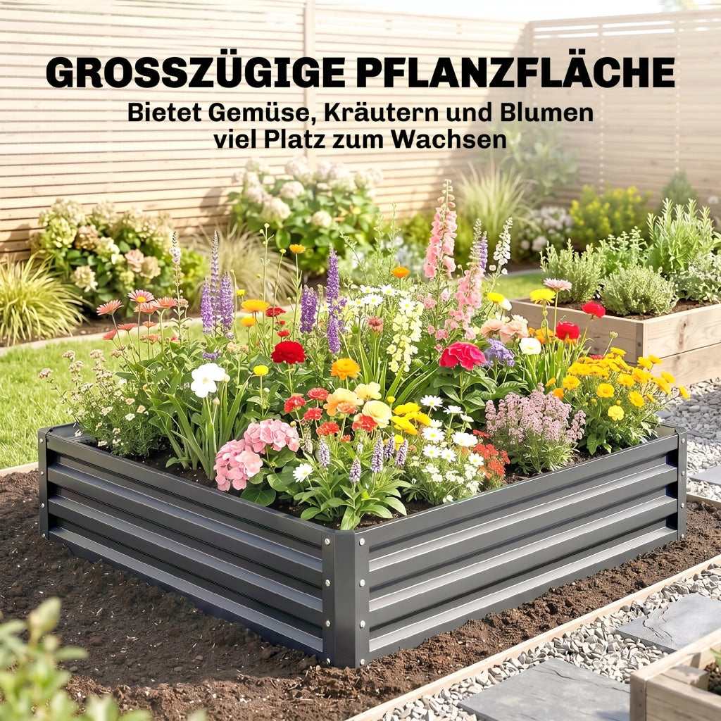 Vaso da giardino ¨C Minimal ¨C 120x120x30 cm