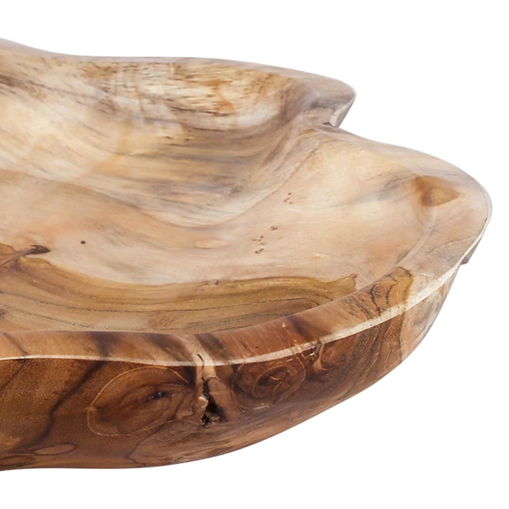 Portafrutta JEPARA Marrone Teak Ø 30 cm 42010338