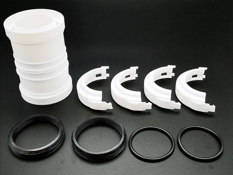 RACCORDO FLEX/FLEX  D.50 PLASTICA PPS
