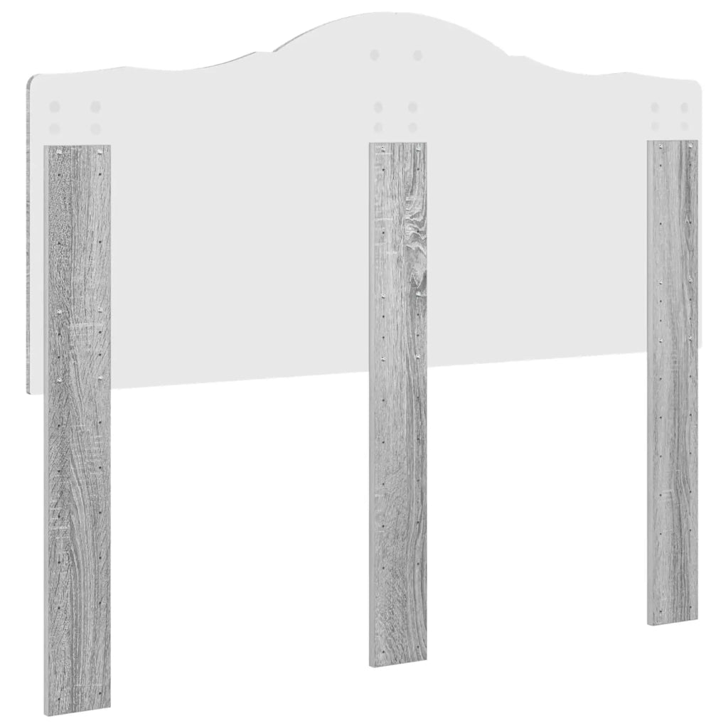 Testiera | Testata Grigio Sonoma Legno multistrato