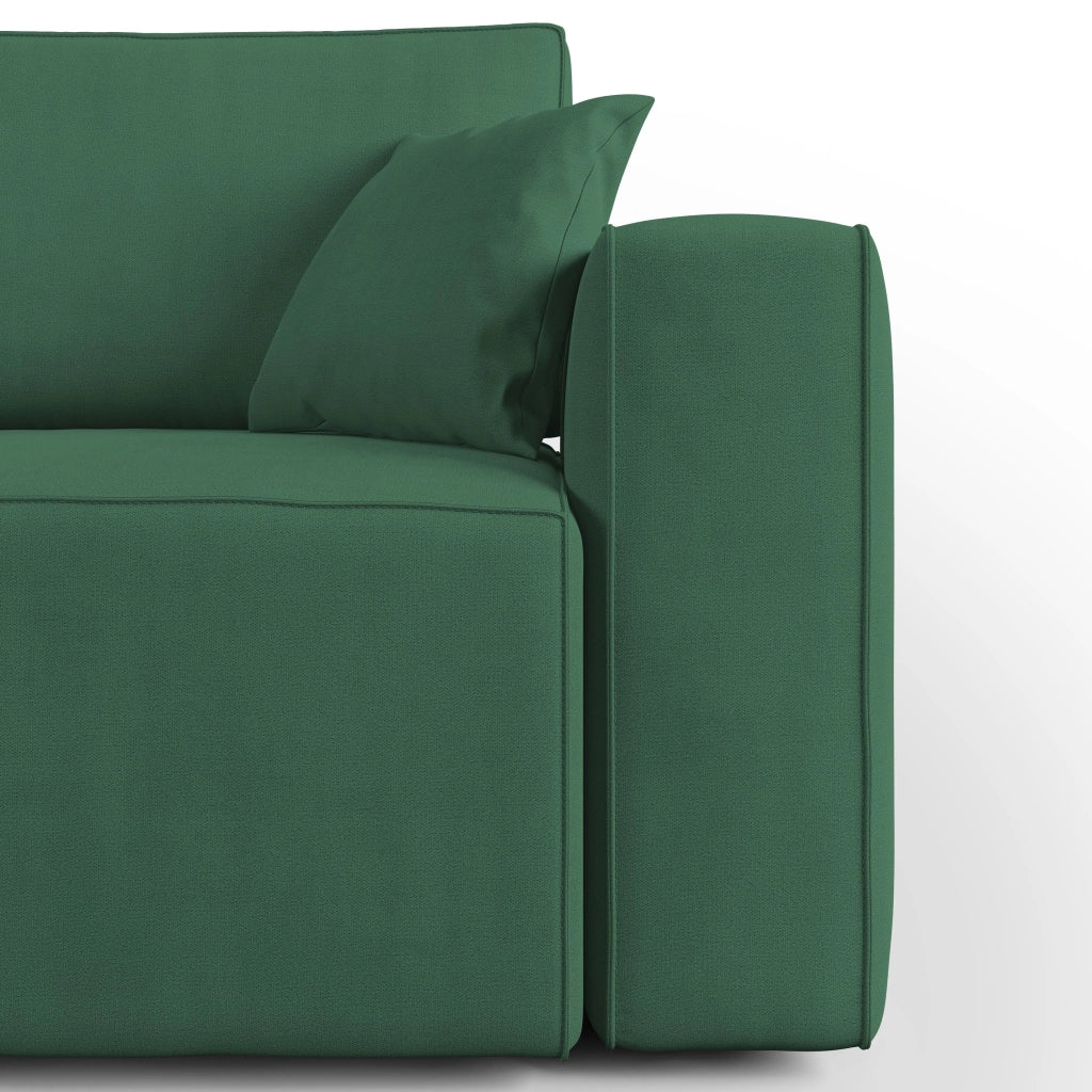 Morfeo Divano in tessuto impermeabile 215 cm verde