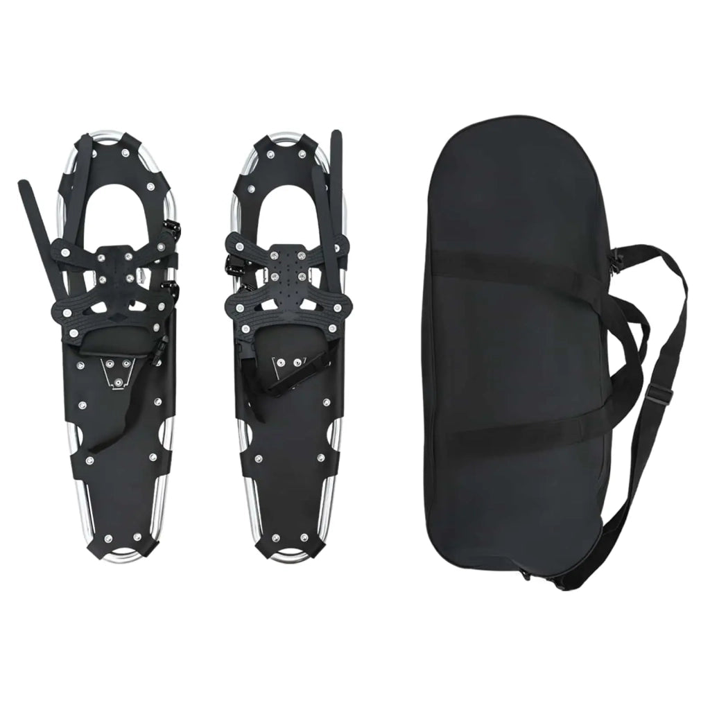 Ciaspole 3 in 1 Argento e Nero 78,5 x 22 cm Alluminio e HDPE CFW8971644
