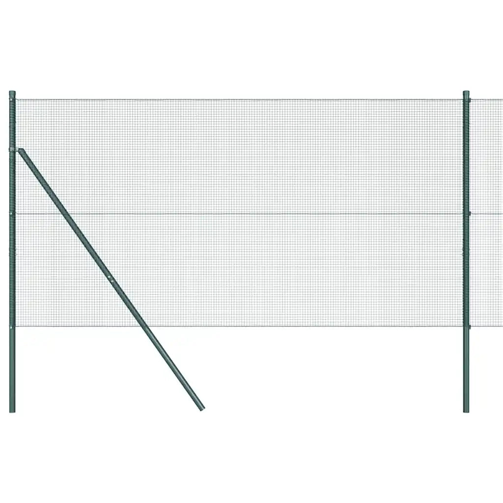 Palo della recinzione Verde 25 x 1,4 m (rete 12 x 12 mm)