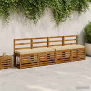 Cuscini per Panchina a 2 Pezzi VUGHT 2 pcs 100% Poliestere 950499