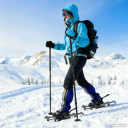 Ciaspole 3 in 1 Argento e Nero 78,5 x 22 cm Alluminio e HDPE 42021433