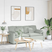 Divano Modulare con Cuscini-Sofa Modulare-Divanetto Grigio Chiaro 972728