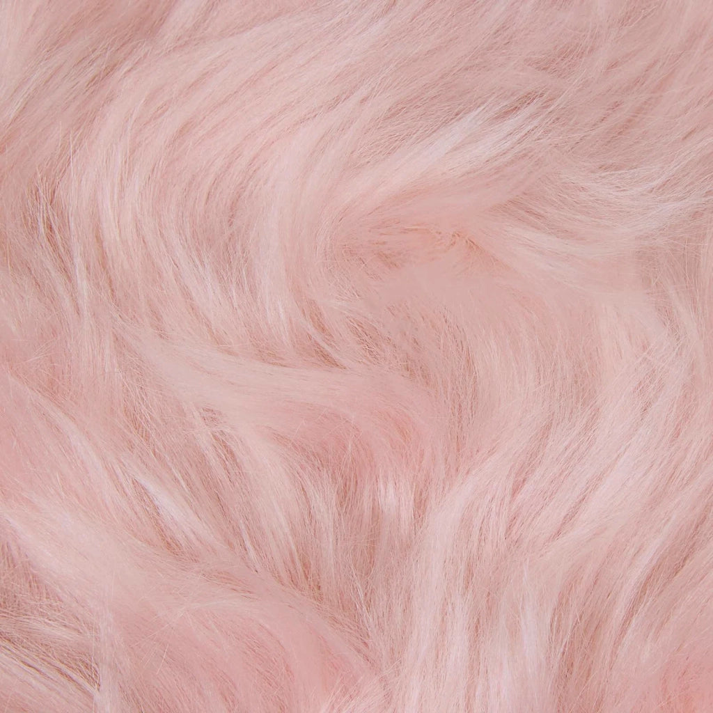 Tappeto in finta TAFALLA Rosa Ø 160 cm Poliestere 42021560