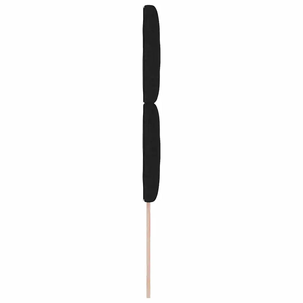 Testiera | Testata LED Nero 100 cm Tessuto