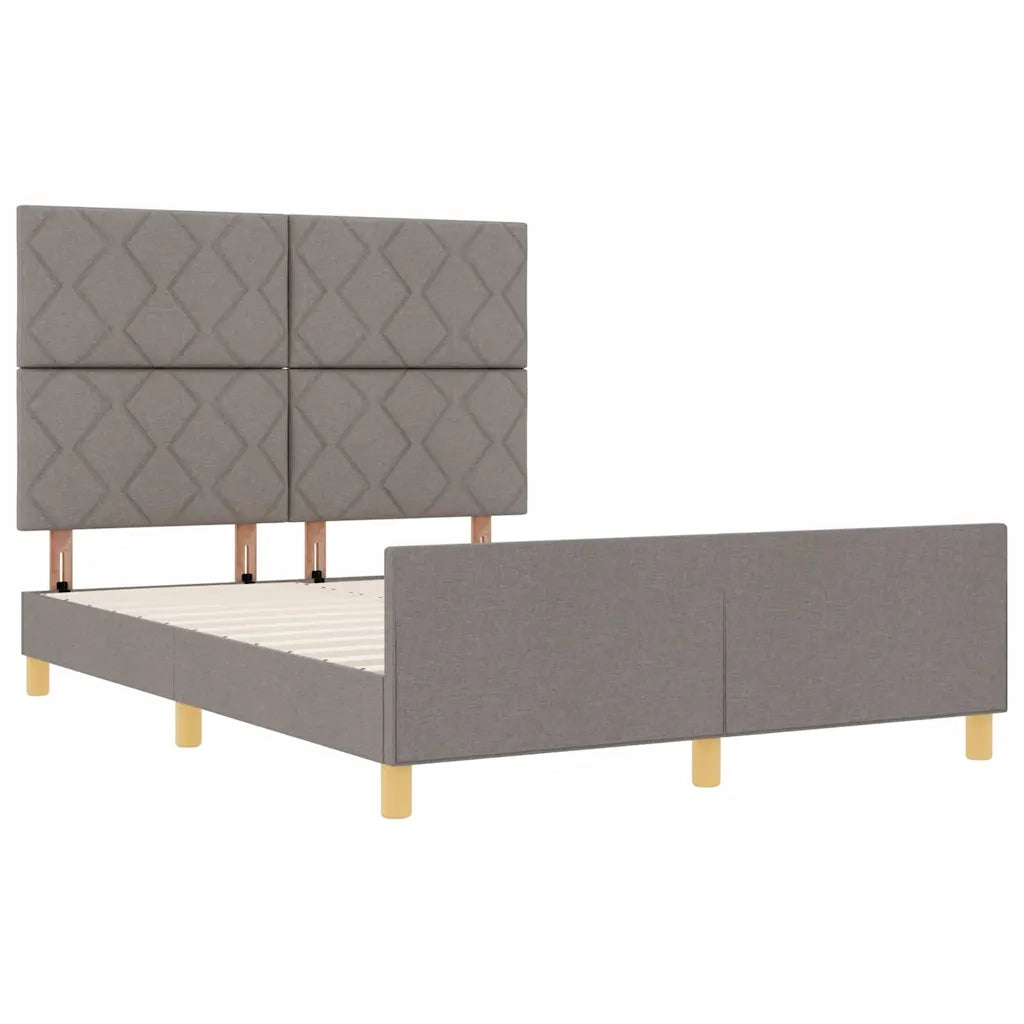 Struttura del letto con testiera Talpa 160 x 200 cm Tessuto