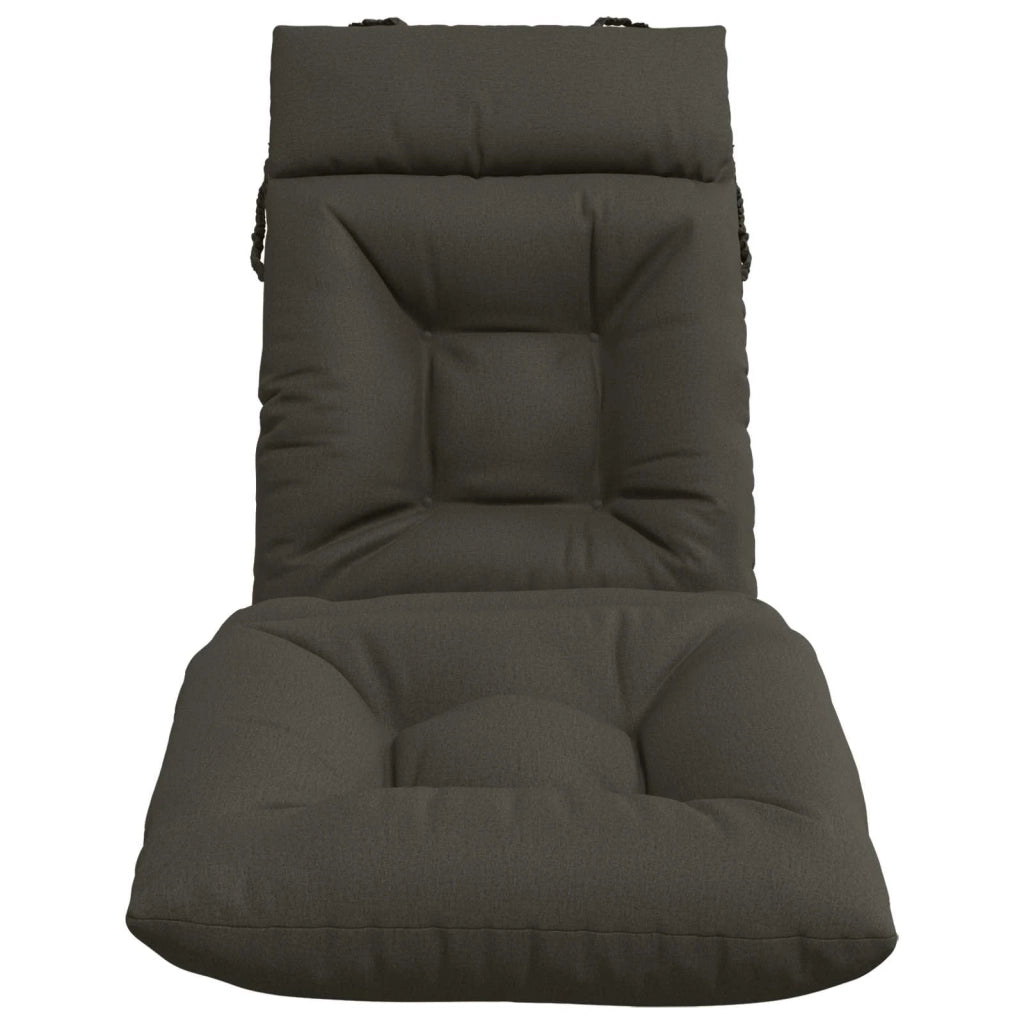Cuscino per Lettino VIANEN 100% Poliestere Antracite 953899