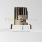ZEUS SQUARE CORNICE SENZA BORDO QUADRATA 13 W 6,7CM BIANCA