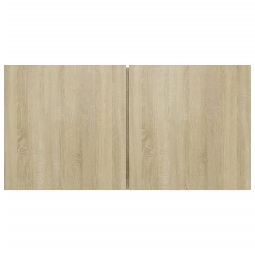 Set di Mobili Porta TV 5 pz Rovere Sonoma in Legno Multistrato 3114424