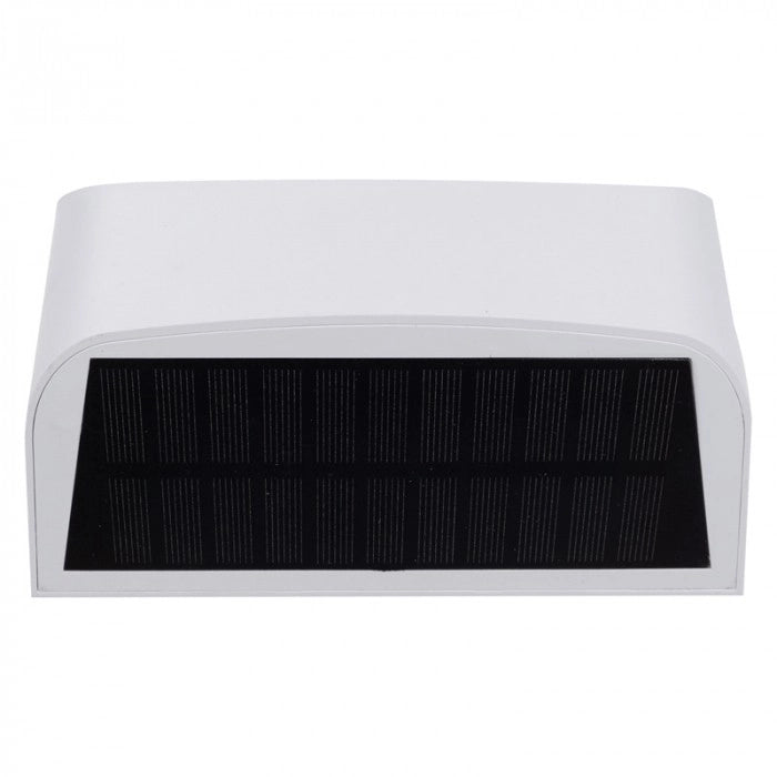 Applique solare LED 6W 4000K bianca PIR 2 modalità Ecolight