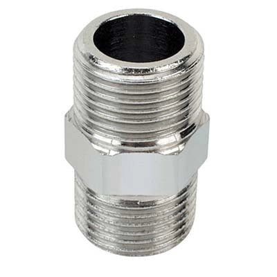 NIPPLO OTTONE CROMATO 280 GEBO - 3/4M- 10 pezzi