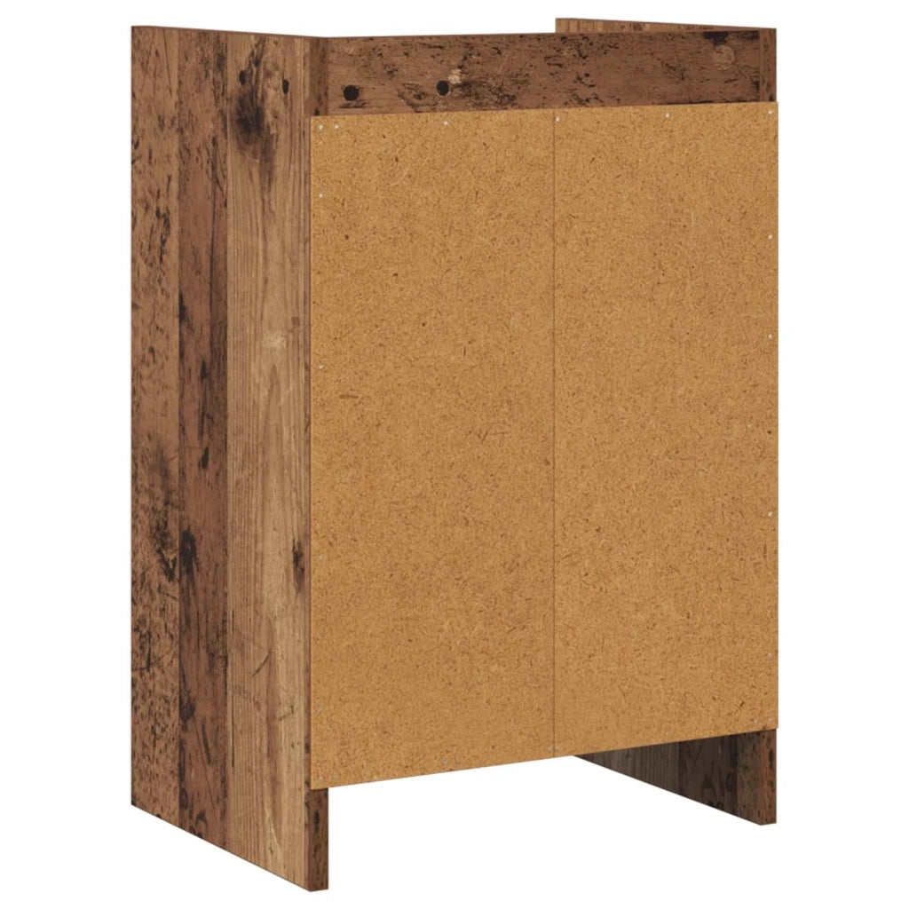 Comodini 2 pz Legno antico 40 x 30 x 60 cm Legno ingegnerizzato 8010976