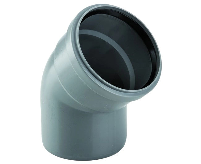 CURVA 45  ° AD INNESTO IN PP CON GUARNIZIONE SERIE ED TECH  EE ¸90   WAVIN ITALIA S.P.A.