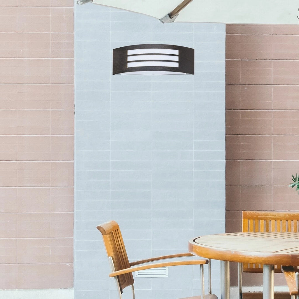 Applique esterna Roma E27 oro antico IP44 Rabalux 8511