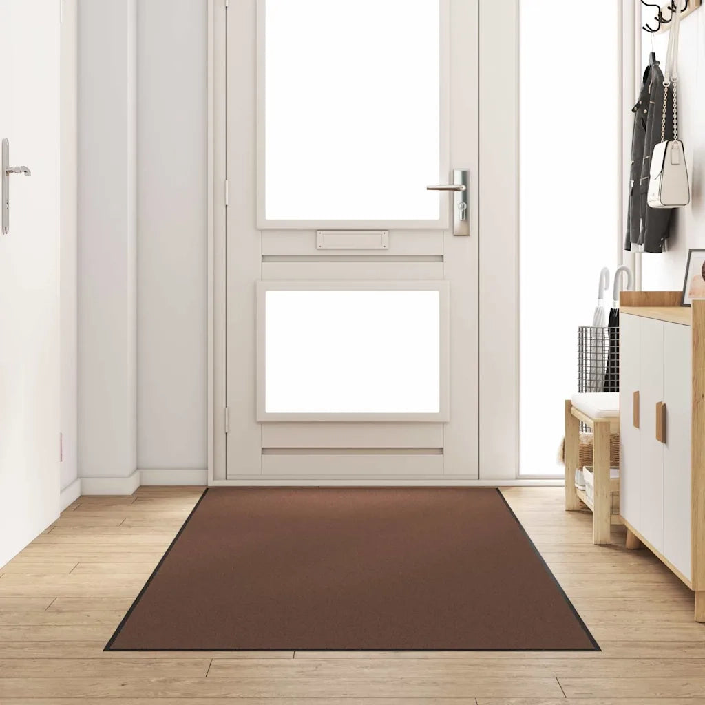 Tappetino Marrone e Nero 120 x 250 cm 100% Poliammide 4100781