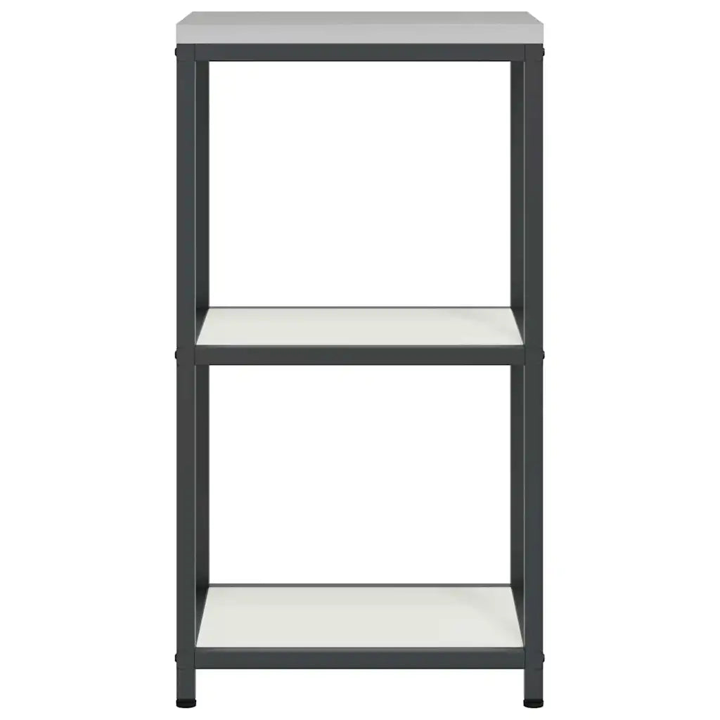 Pensile da cucina | Stoccaggio in cucina HATTEM Bianco 40 x 50 x 92 cm Acciaio