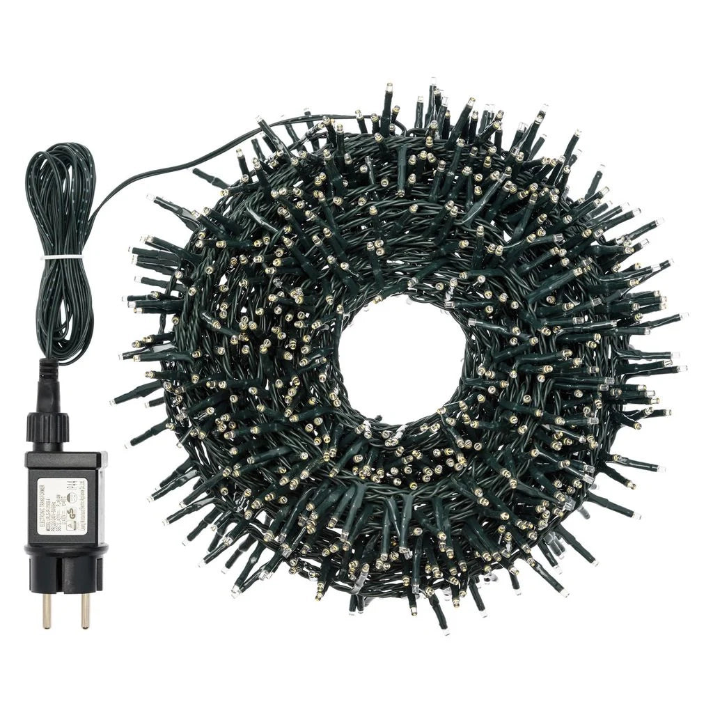 Catena Nastro di Luce 1000 miniled con Multiflash - giallo-oro