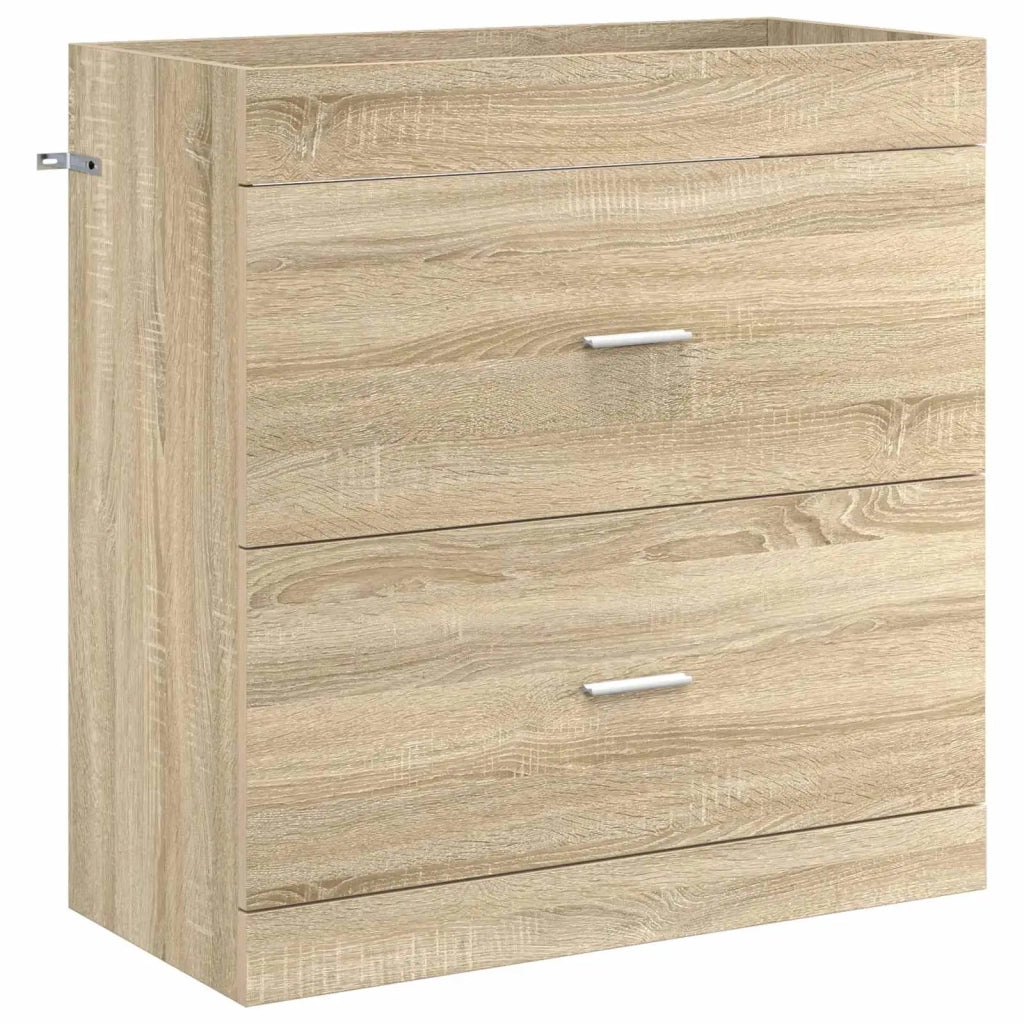 Mobiletto da Bagno Sotto Lavabo Rovere Sonoma 890714