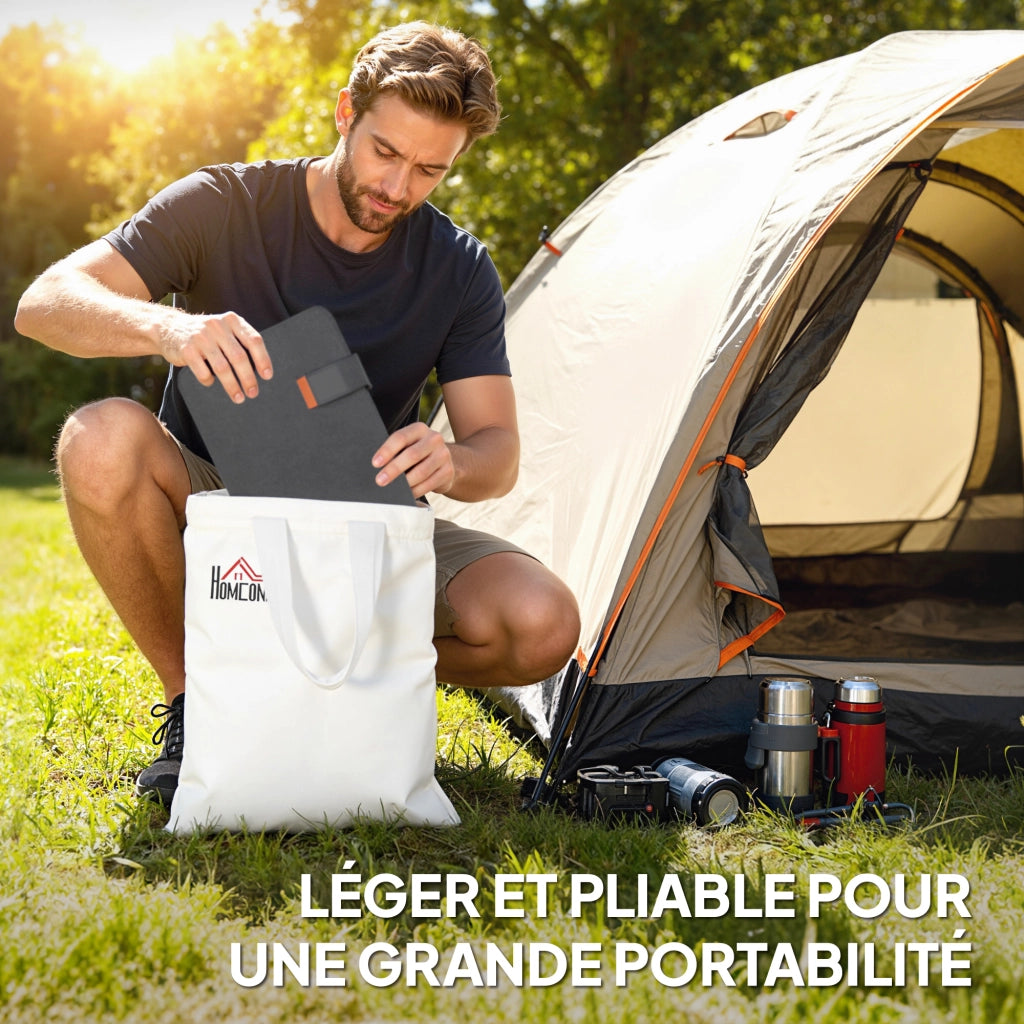 Pannello Solare Portatile Pieghevole 36W IP67 ¨C Minimal ¨C 89,8x27,9x1 cm Grigio