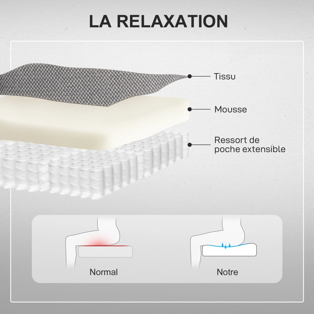 Poltrona relax elettrica alzapersona con massaggio e riscaldamento ¨C Xylo ¨C grigio scuro