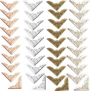 Angoli di protezione metallici 40 pezzi - 23 x 23 mm