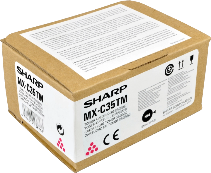 ORIGINAL Sharp toner magenta MX-C35TM MXC35TM ~6000 Seiten