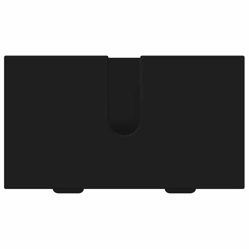 Set di mobili per il bagno Nero Legno ingegnerizzato, Metallo 3393114