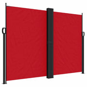 Tenda da Sole | Tenda parasole Laterale Retrattile Rossa 180x1200 cm